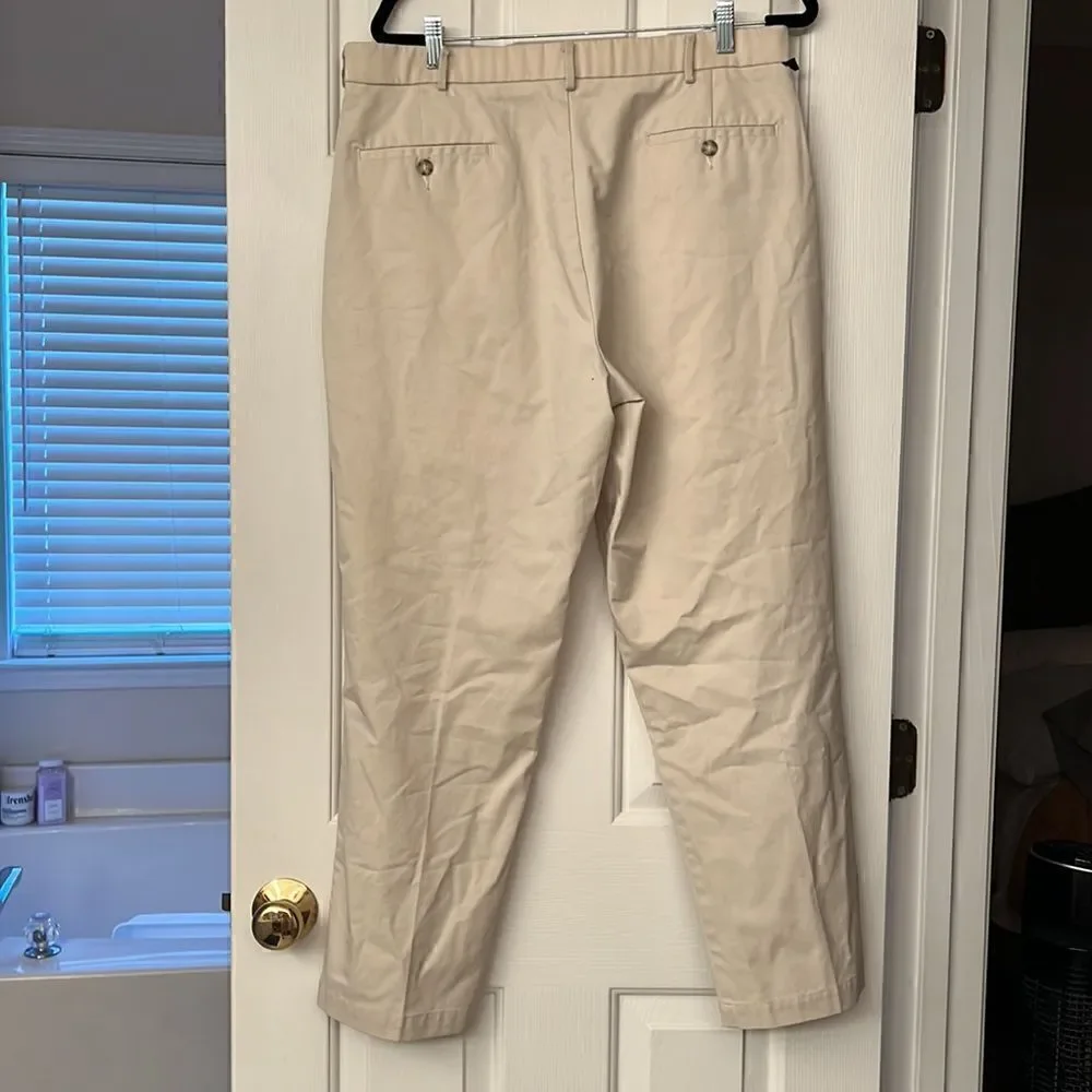 Mens Dockers Relaxed Fit Light Khaki Pants W36 L29